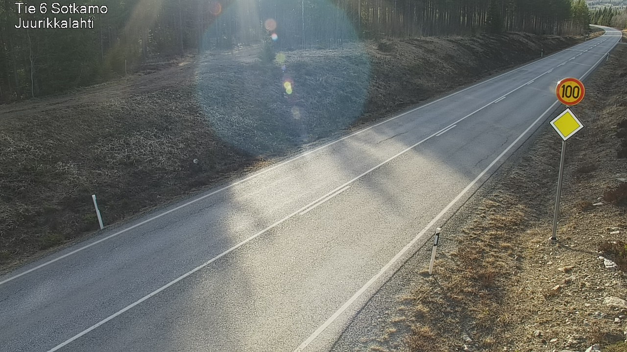 Kelikamerat Kuva Tie 6 Sotkamo, Juurikkalahti, Sotkamo, Kainuu