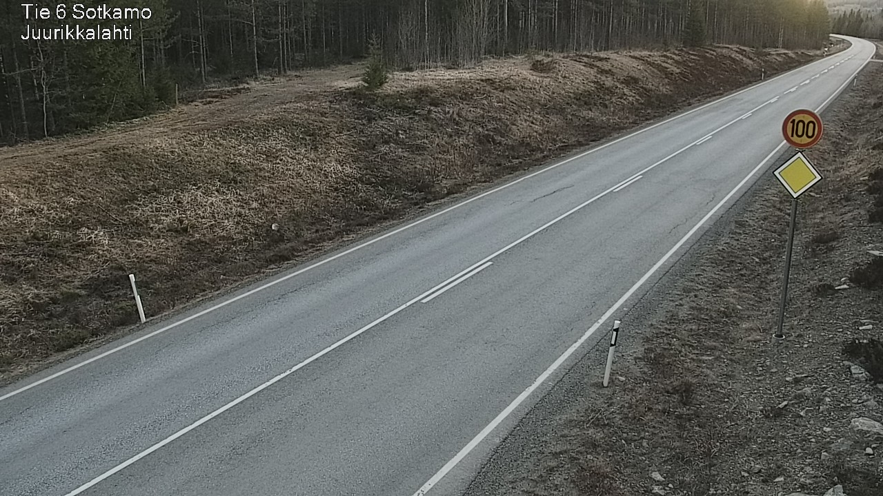 Kelikamerat Kuva Tie 6 Sotkamo, Juurikkalahti, Sotkamo, Kainuu
