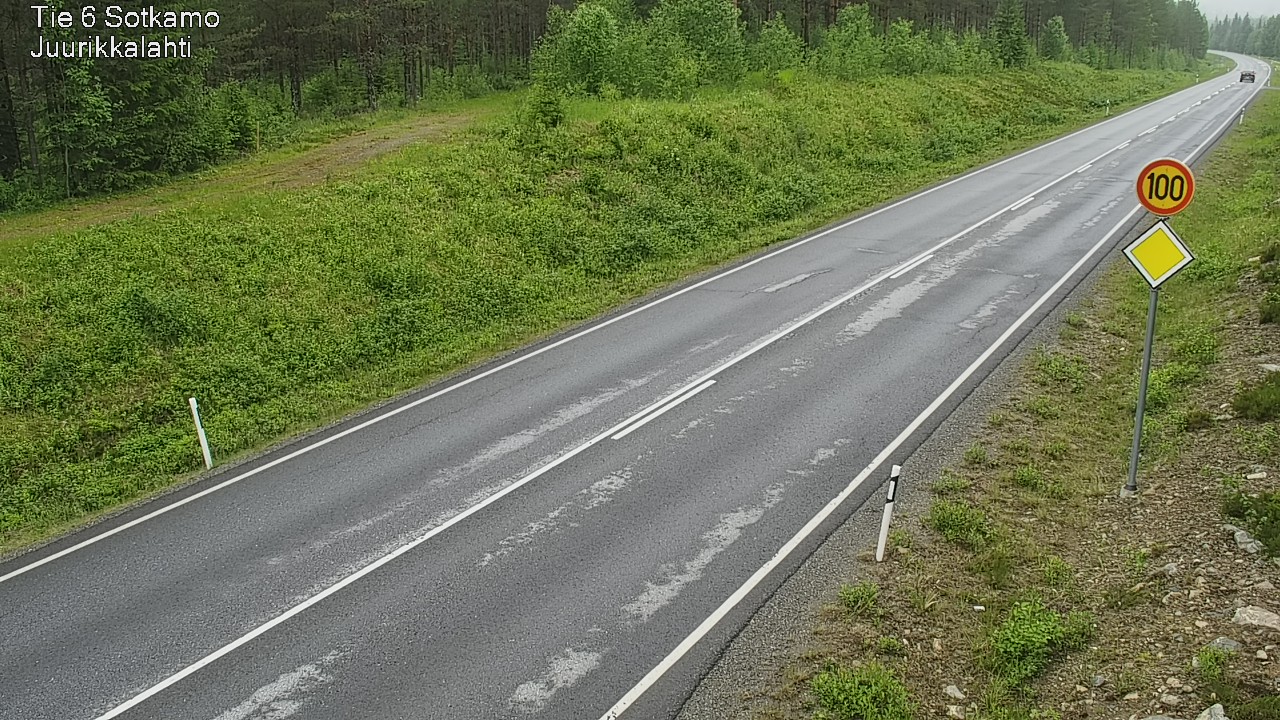 Kelikamerat Kuva Tie 6 Sotkamo, Juurikkalahti, Sotkamo, Kainuu