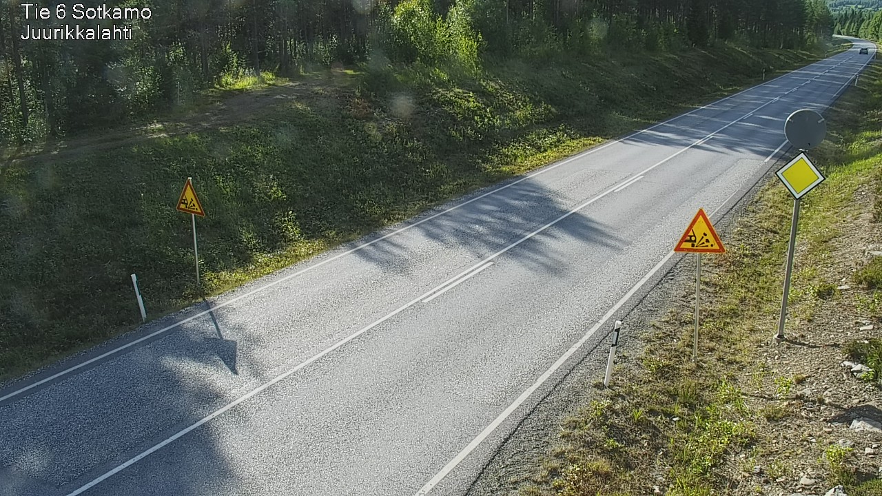 Kelikamerat Kuva Tie 6 Sotkamo, Juurikkalahti, Sotkamo, Kainuu