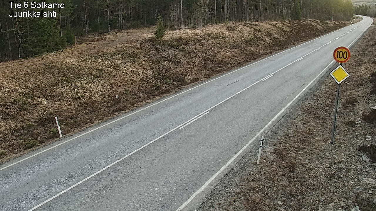 Kelikamerat Kuva Tie 6 Sotkamo, Juurikkalahti, Sotkamo, Kainuu
