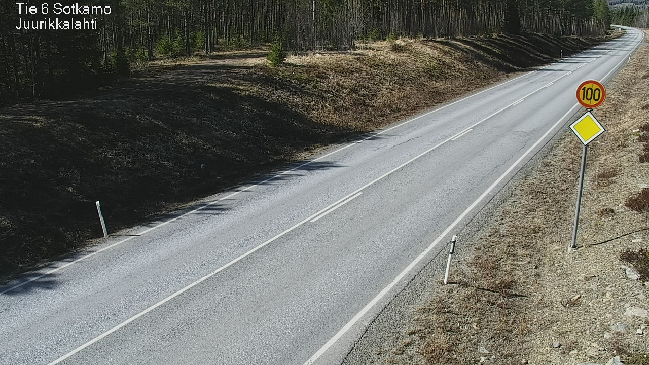 Kelikamerat Kuva Tie 6 Sotkamo, Juurikkalahti, Sotkamo, Kainuu