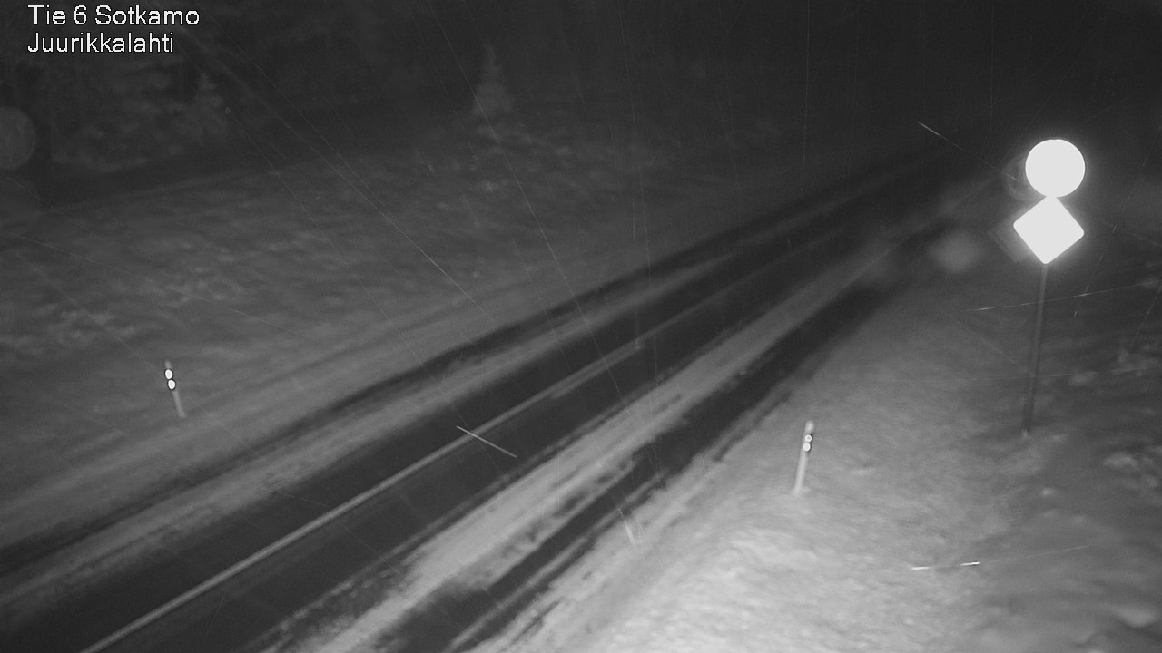Weather Camera Image Väg 6 Sotkamo, Juurikkalahti, Sotkamo, Kainuu