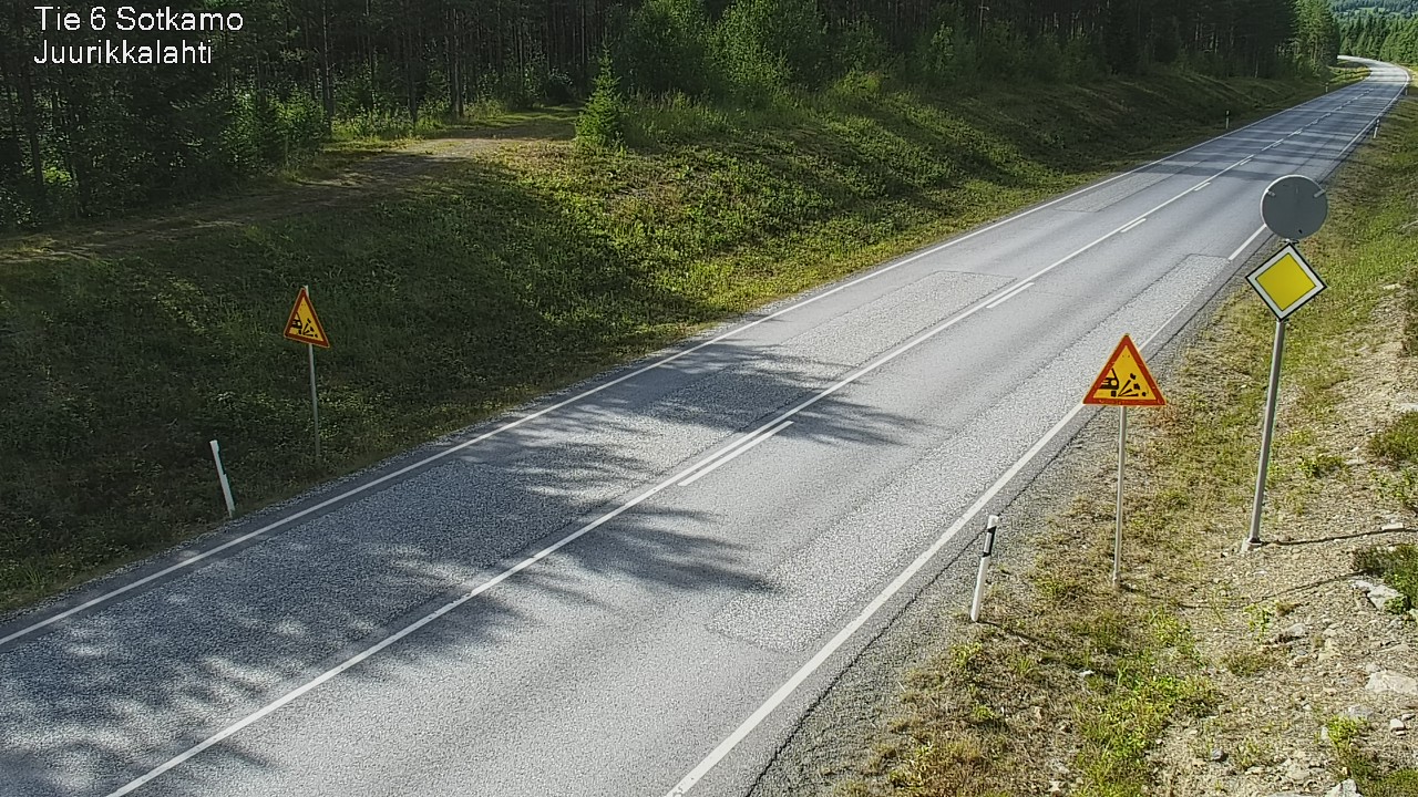 Kelikamerat Kuva Tie 6 Sotkamo, Juurikkalahti, Sotkamo, Kainuu