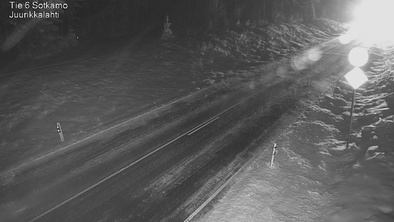 Weather Camera Image Väg 6 Sotkamo, Juurikkalahti, Sotkamo, Kainuu