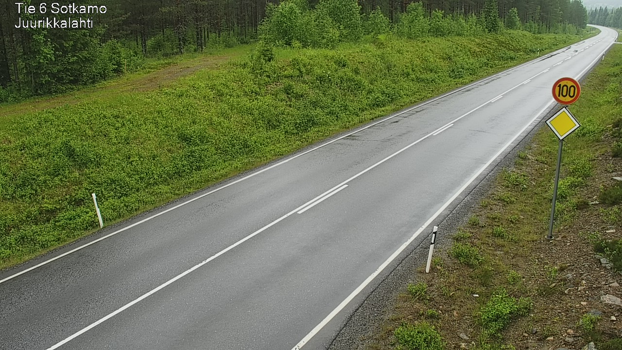 Kelikamerat Kuva Tie 6 Sotkamo, Juurikkalahti, Sotkamo, Kainuu