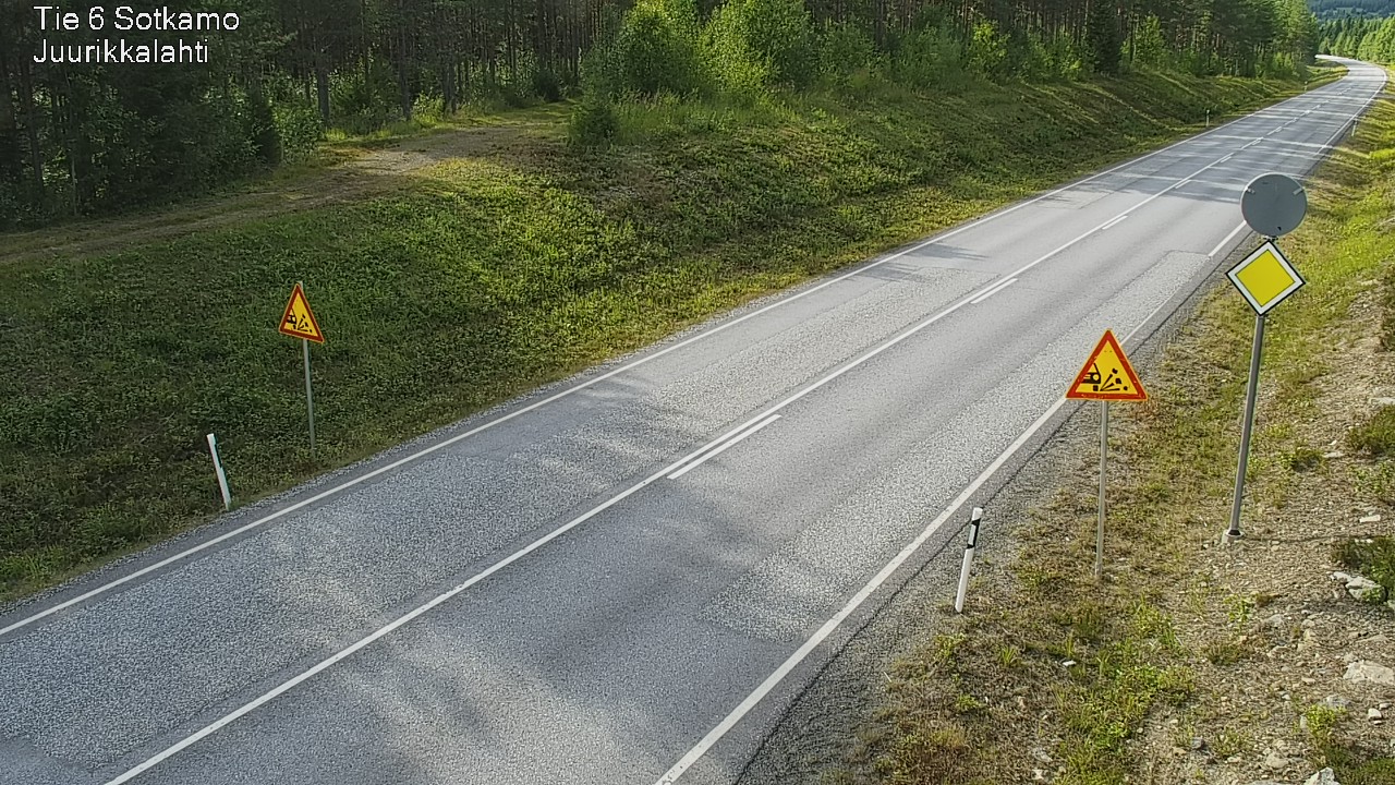 Kelikamerat Kuva Tie 6 Sotkamo, Juurikkalahti, Sotkamo, Kainuu