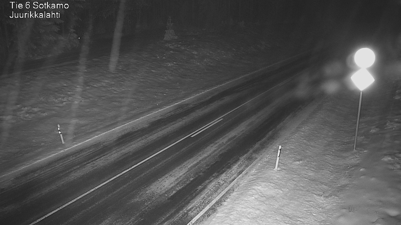 Weather Camera Image Väg 6 Sotkamo, Juurikkalahti, Sotkamo, Kainuu