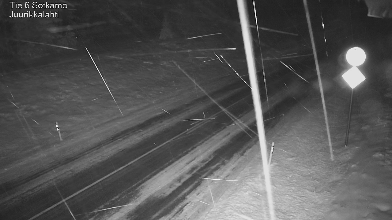 Weather Camera Image Väg 6 Sotkamo, Juurikkalahti, Sotkamo, Kainuu