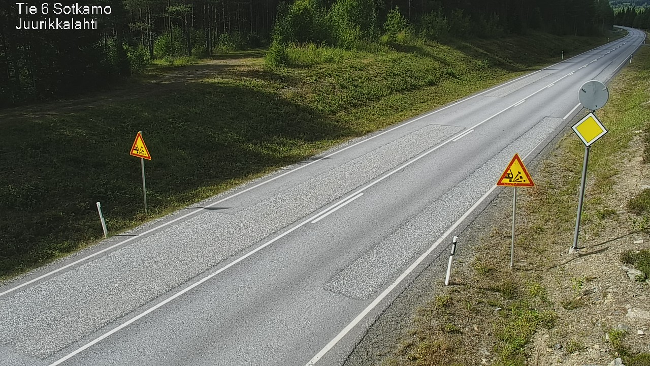 Kelikamerat Kuva Tie 6 Sotkamo, Juurikkalahti, Sotkamo, Kainuu