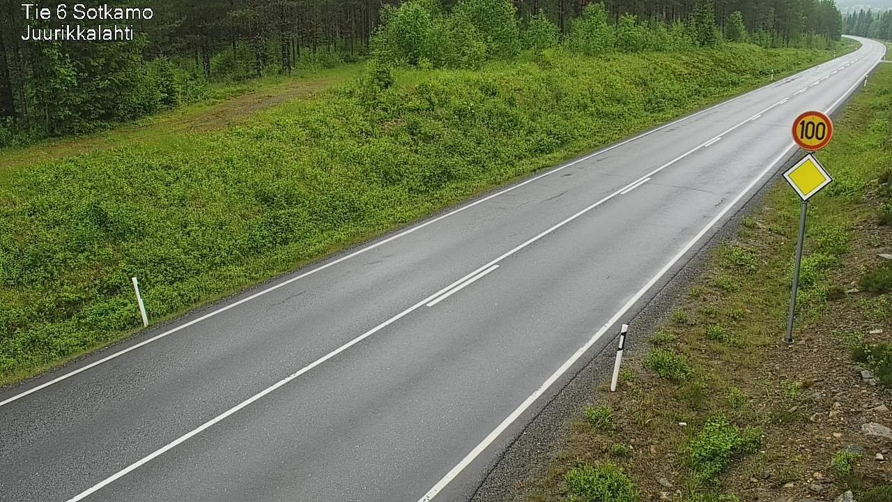 Kelikamerat Kuva Tie 6 Sotkamo, Juurikkalahti, Sotkamo, Kainuu