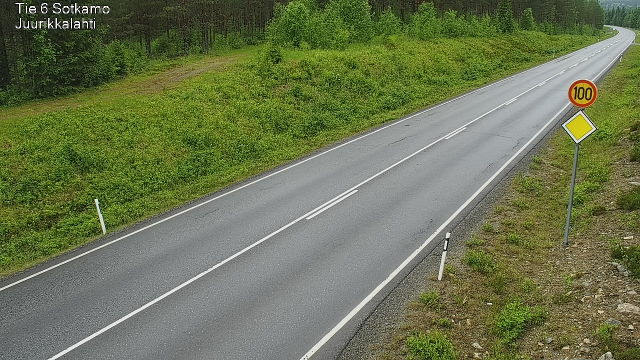 Kelikamerat Kuva Tie 6 Sotkamo, Juurikkalahti, Sotkamo, Kainuu