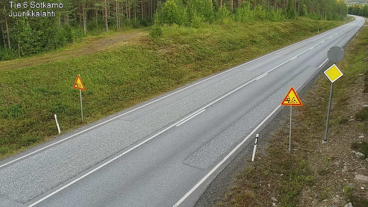Kelikamerat Kuva Tie 6 Sotkamo, Juurikkalahti, Sotkamo, Kainuu