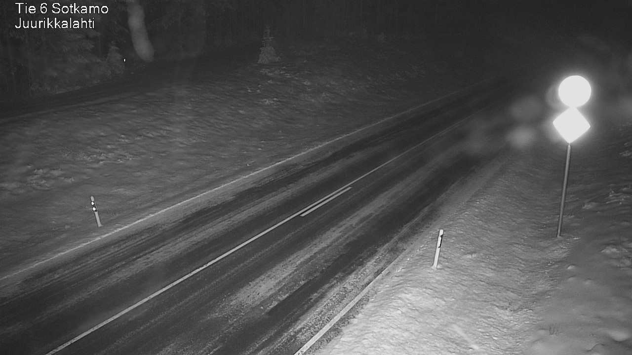 Weather Camera Image Väg 6 Sotkamo, Juurikkalahti, Sotkamo, Kainuu