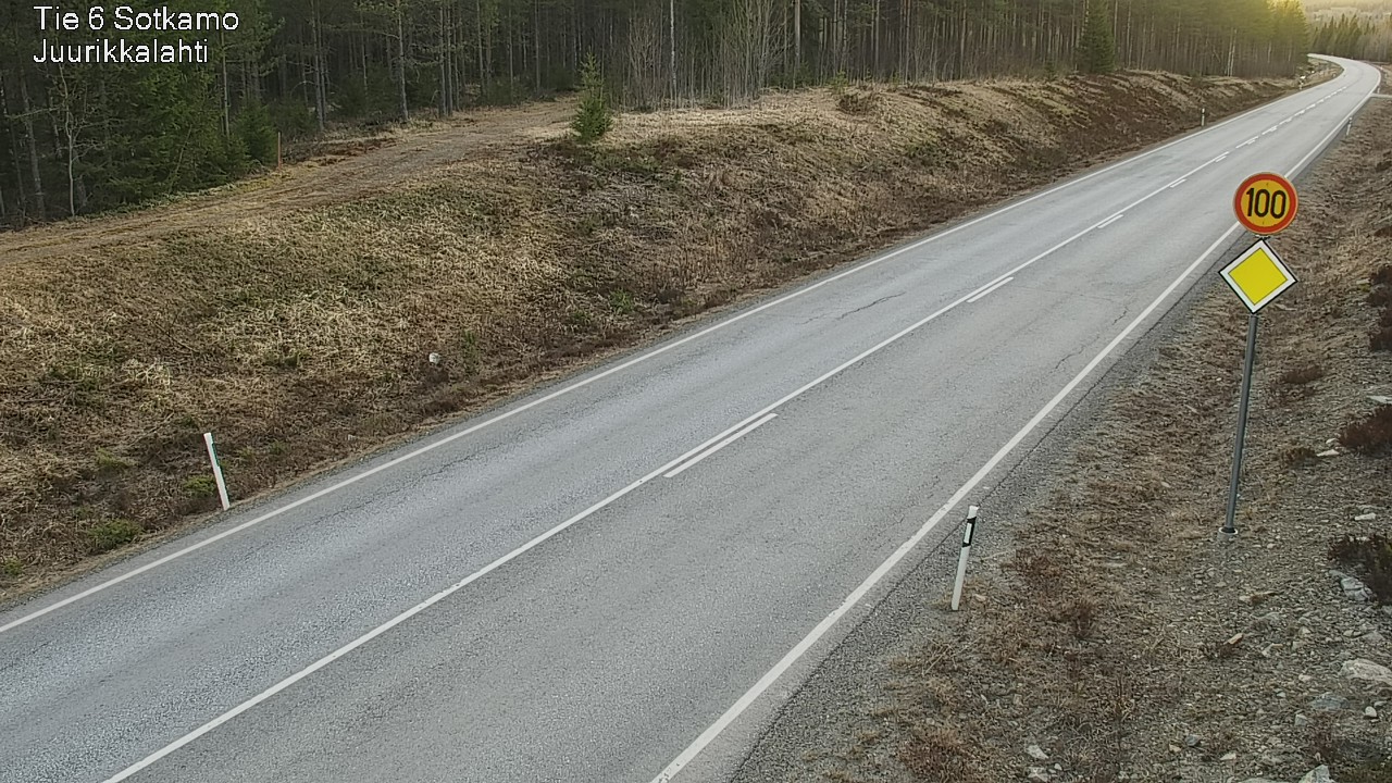 Kelikamerat Kuva Tie 6 Sotkamo, Juurikkalahti, Sotkamo, Kainuu