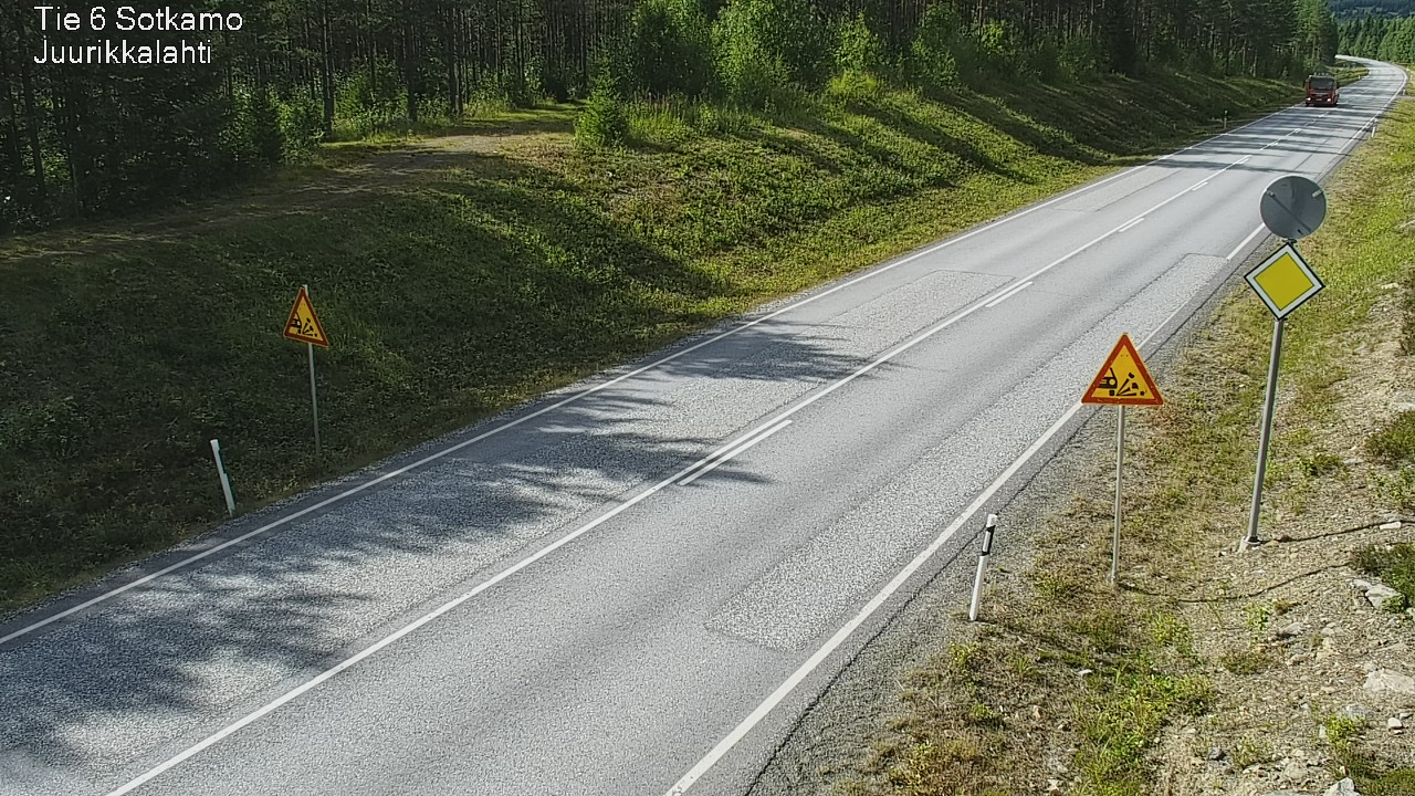 Kelikamerat Kuva Tie 6 Sotkamo, Juurikkalahti, Sotkamo, Kainuu