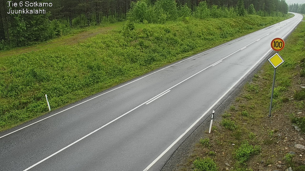 Kelikamerat Kuva Tie 6 Sotkamo, Juurikkalahti, Sotkamo, Kainuu