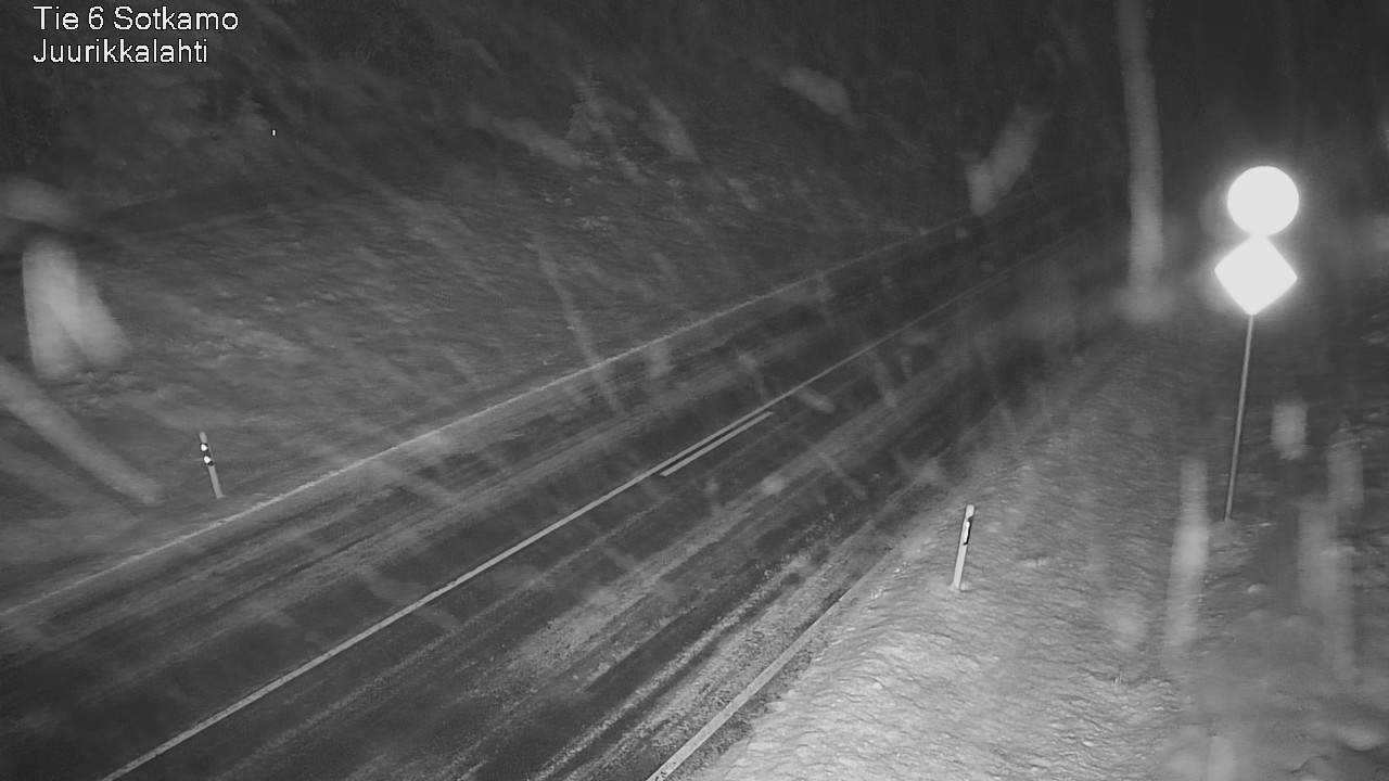 Weather Camera Image Väg 6 Sotkamo, Juurikkalahti, Sotkamo, Kainuu