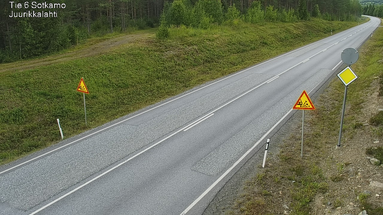 Kelikamerat Kuva Tie 6 Sotkamo, Juurikkalahti, Sotkamo, Kainuu