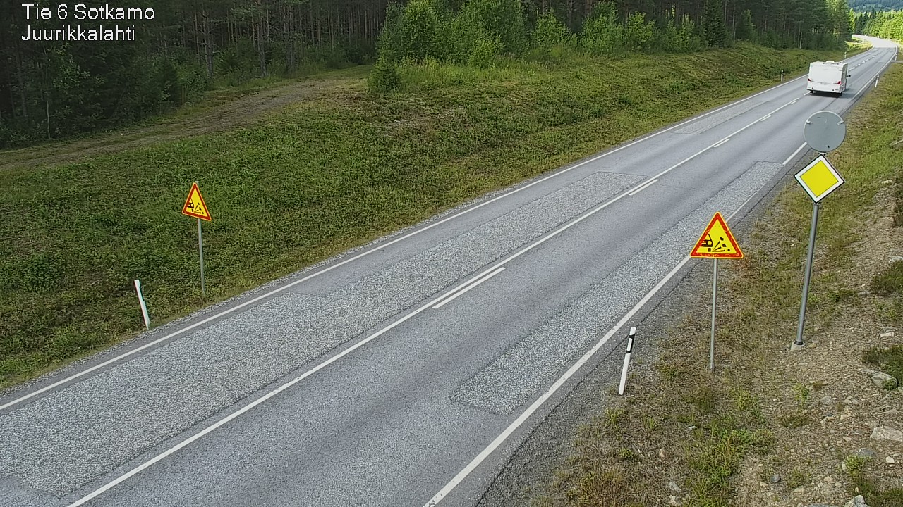 Kelikamerat Kuva Tie 6 Sotkamo, Juurikkalahti, Sotkamo, Kainuu