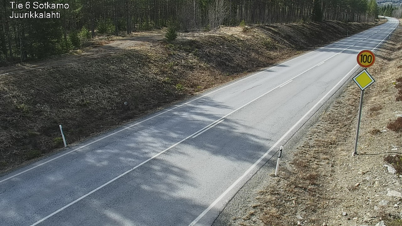 Kelikamerat Kuva Tie 6 Sotkamo, Juurikkalahti, Sotkamo, Kainuu