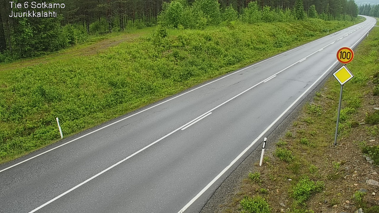 Kelikamerat Kuva Tie 6 Sotkamo, Juurikkalahti, Sotkamo, Kainuu