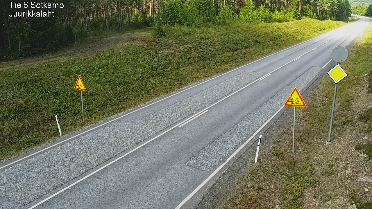 Kelikamerat Kuva Tie 6 Sotkamo, Juurikkalahti, Sotkamo, Kainuu