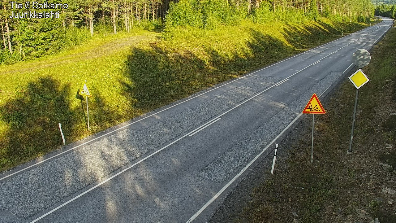 Weather Camera Image Väg 6 Sotkamo, Juurikkalahti, Sotkamo, Kainuu