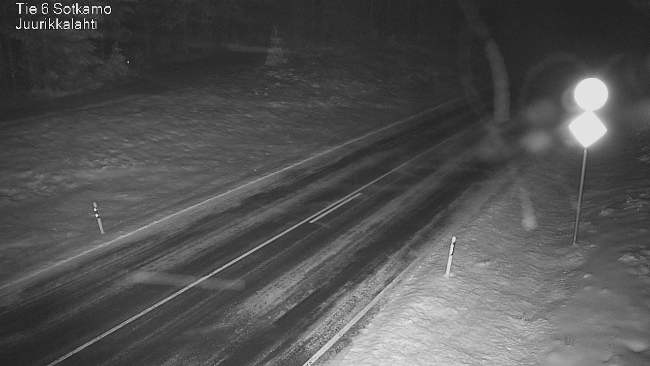 Weather Camera Image Väg 6 Sotkamo, Juurikkalahti, Sotkamo, Kainuu