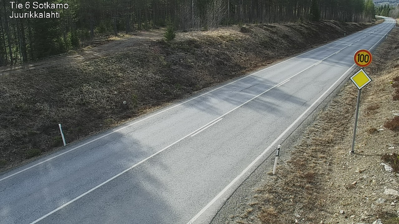 Kelikamerat Kuva Tie 6 Sotkamo, Juurikkalahti, Sotkamo, Kainuu