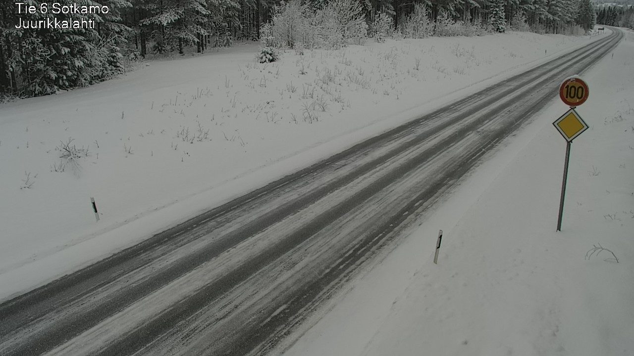 Weather Camera Image Väg 6 Sotkamo, Juurikkalahti, Sotkamo, Kainuu