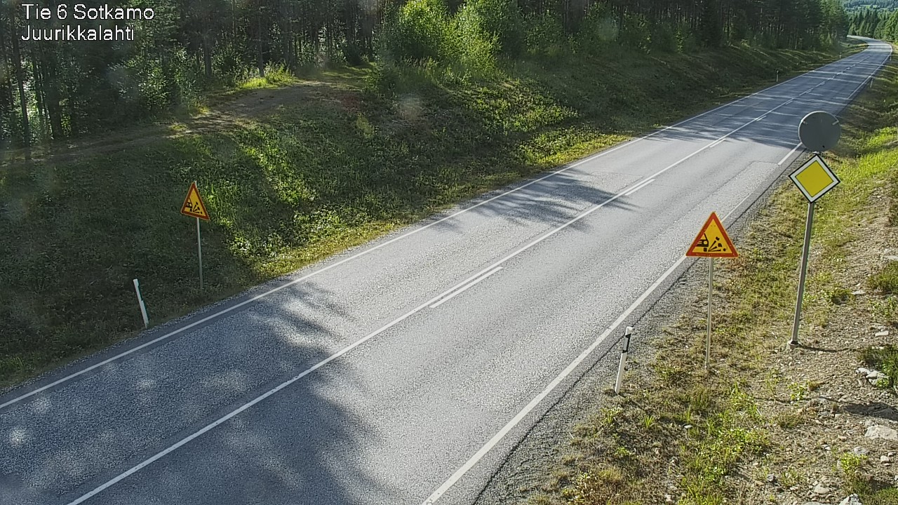 Kelikamerat Kuva Tie 6 Sotkamo, Juurikkalahti, Sotkamo, Kainuu