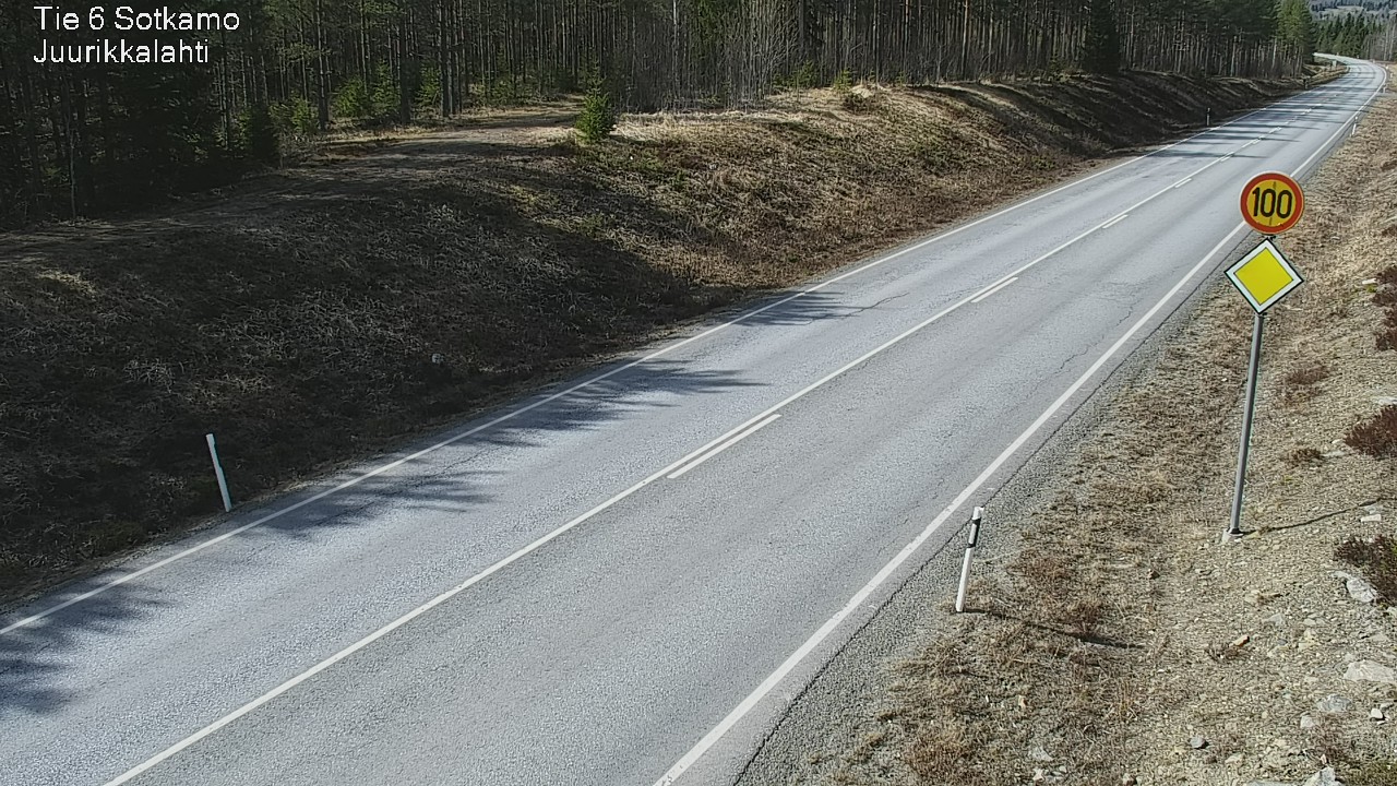 Kelikamerat Kuva Tie 6 Sotkamo, Juurikkalahti, Sotkamo, Kainuu