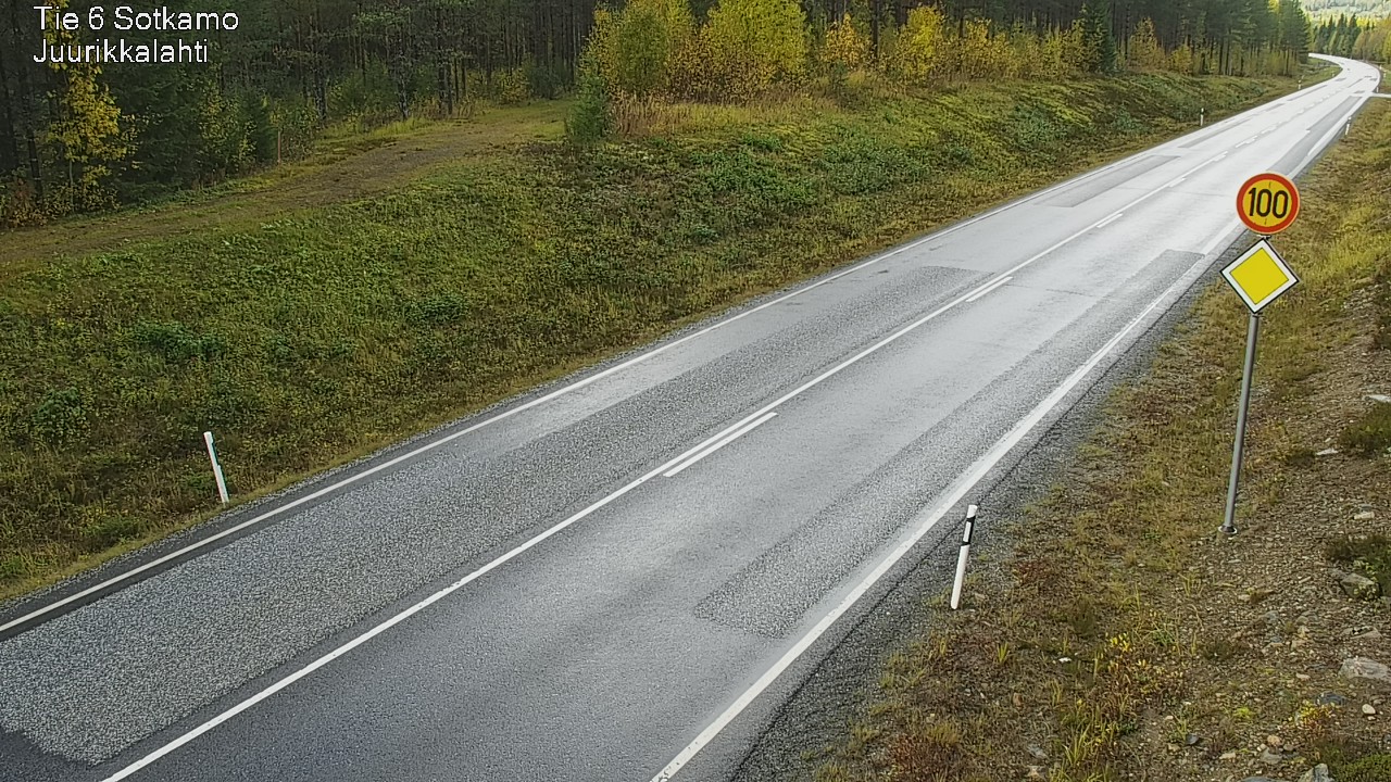 Kelikamerat Kuva Tie 6 Sotkamo, Juurikkalahti, Sotkamo, Kainuu