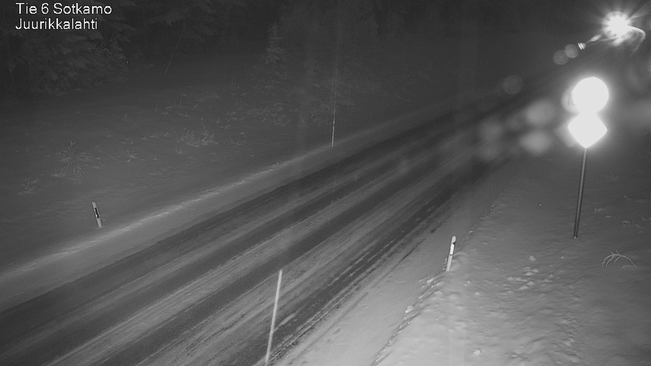 Weather Camera Image Road 6 Sotkamo, Juurikkalahti, Sotkamo, Kainuu