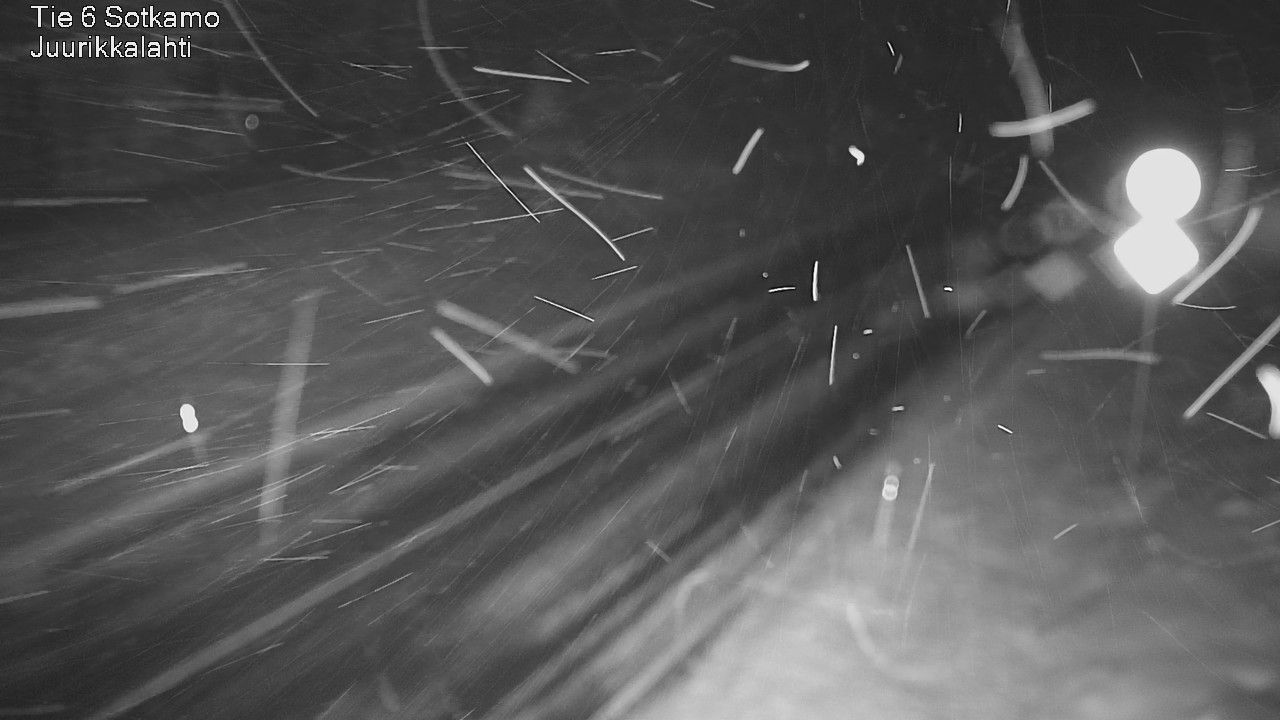 Weather Camera Image Väg 6 Sotkamo, Juurikkalahti, Sotkamo, Kainuu