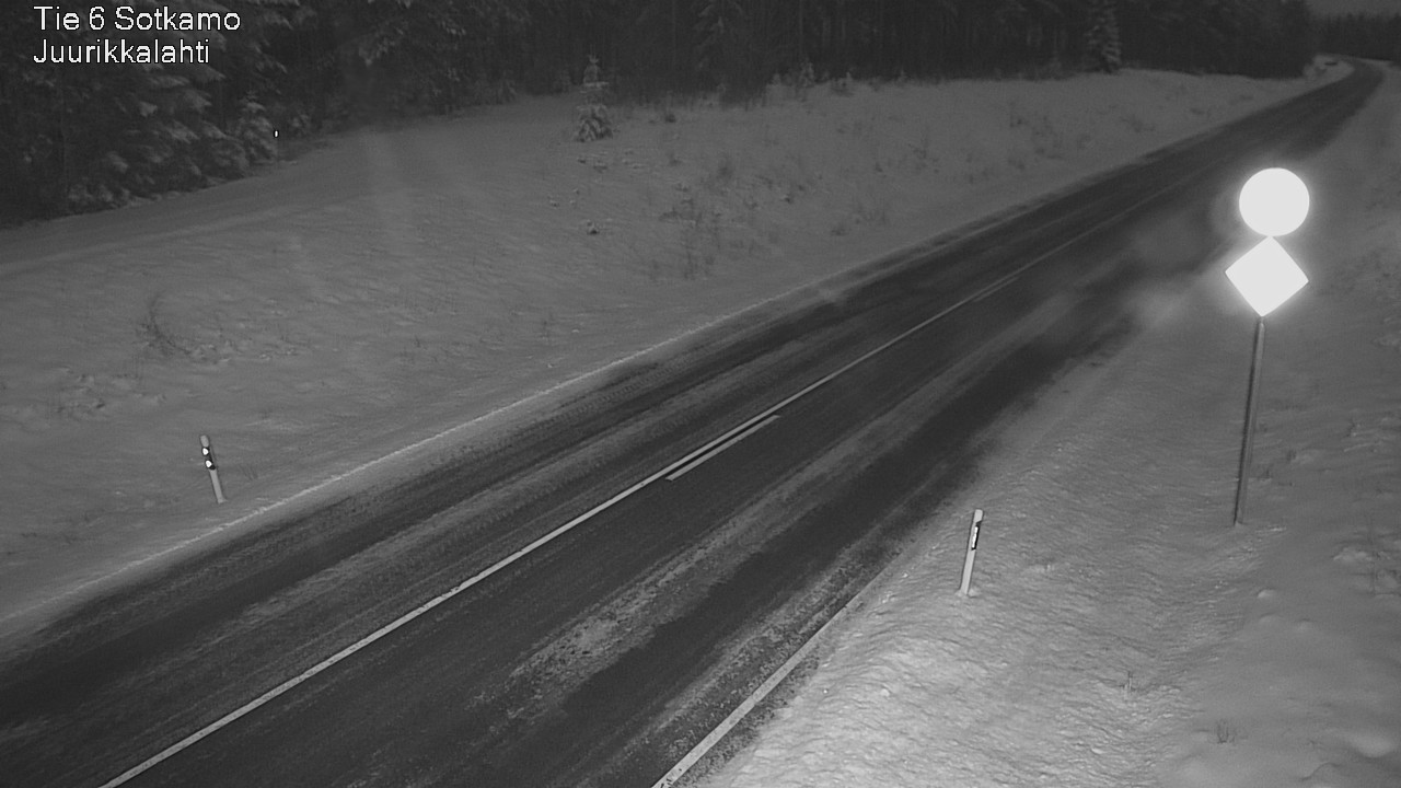 Weather Camera Image Väg 6 Sotkamo, Juurikkalahti, Sotkamo, Kainuu