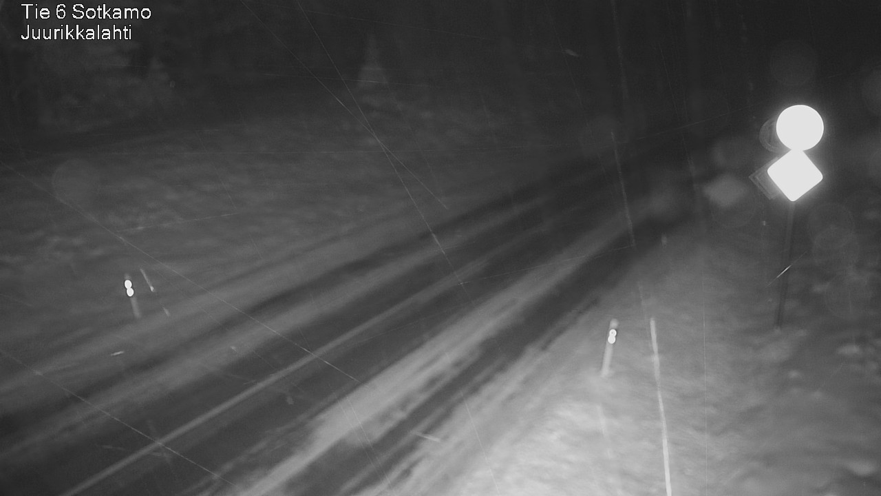 Weather Camera Image Väg 6 Sotkamo, Juurikkalahti, Sotkamo, Kainuu