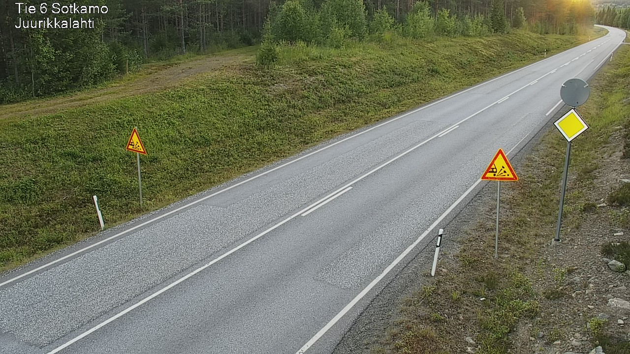 Kelikamerat Kuva Tie 6 Sotkamo, Juurikkalahti, Sotkamo, Kainuu
