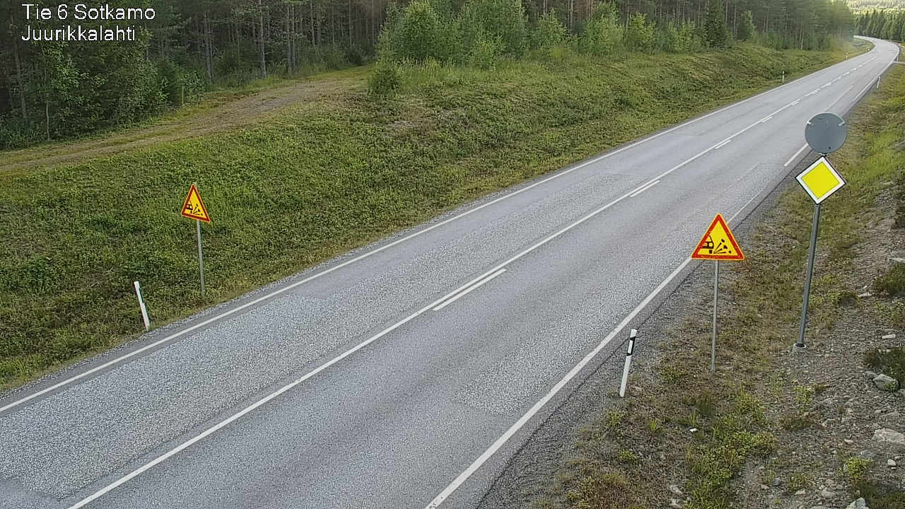Kelikamerat Kuva Tie 6 Sotkamo, Juurikkalahti, Sotkamo, Kainuu