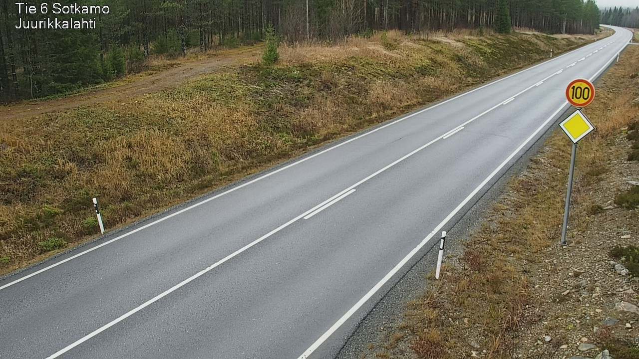 Kelikamerat Kuva Tie 6 Sotkamo, Juurikkalahti, Sotkamo, Kainuu