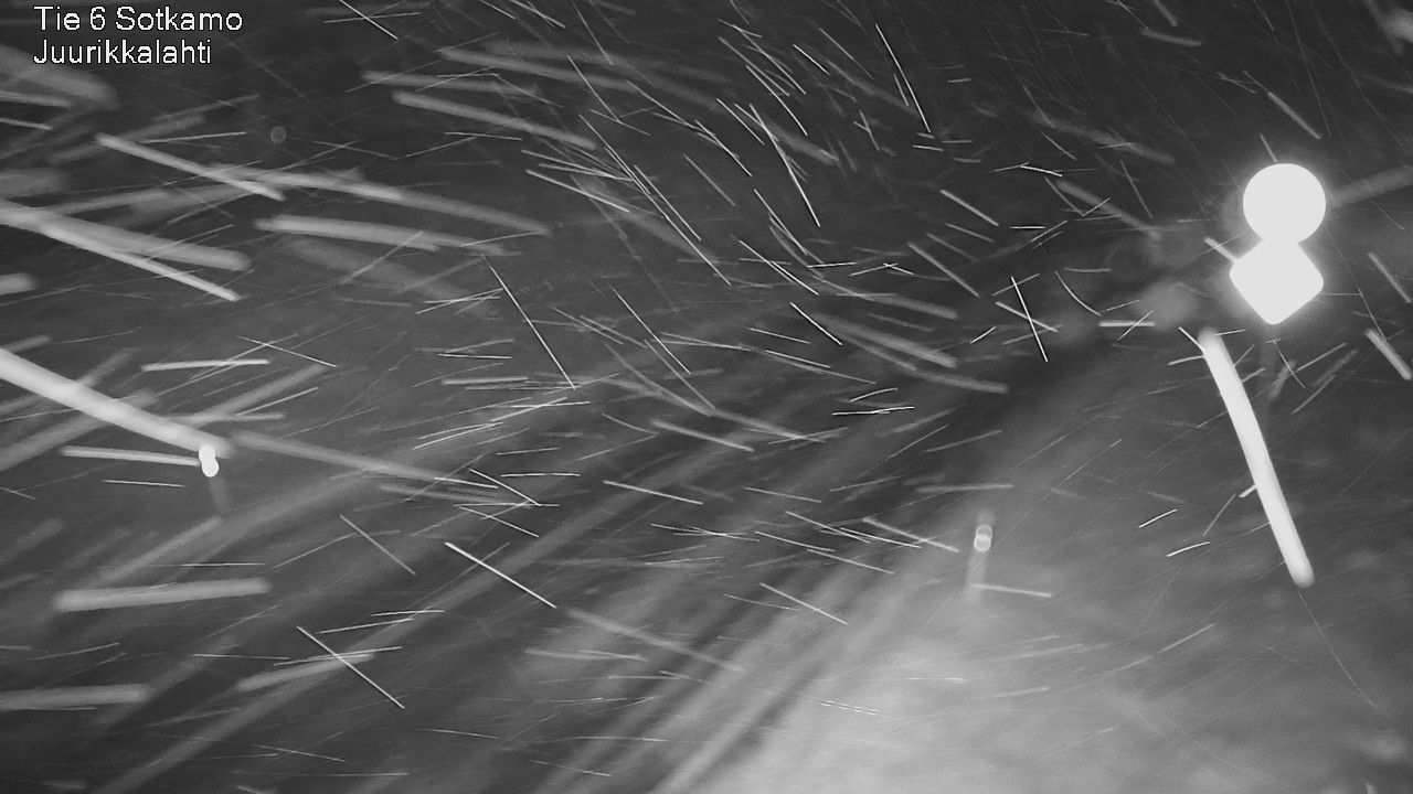 Weather Camera Image Väg 6 Sotkamo, Juurikkalahti, Sotkamo, Kainuu