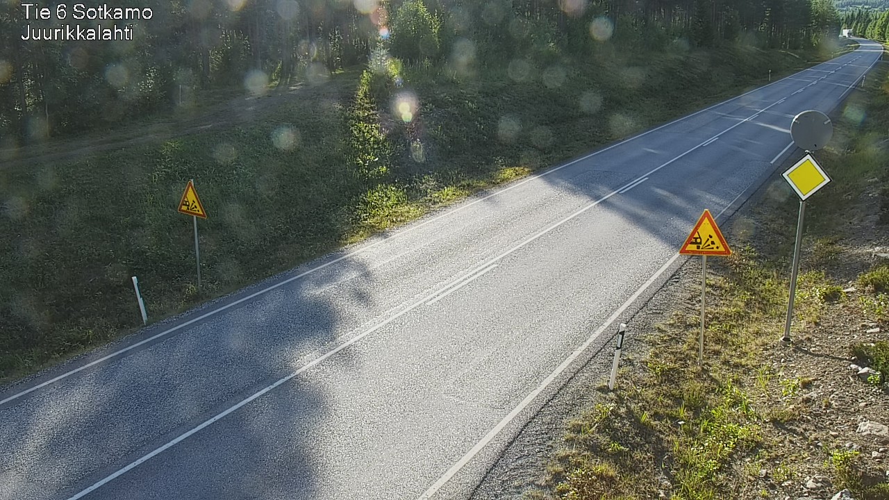 Kelikamerat Kuva Tie 6 Sotkamo, Juurikkalahti, Sotkamo, Kainuu