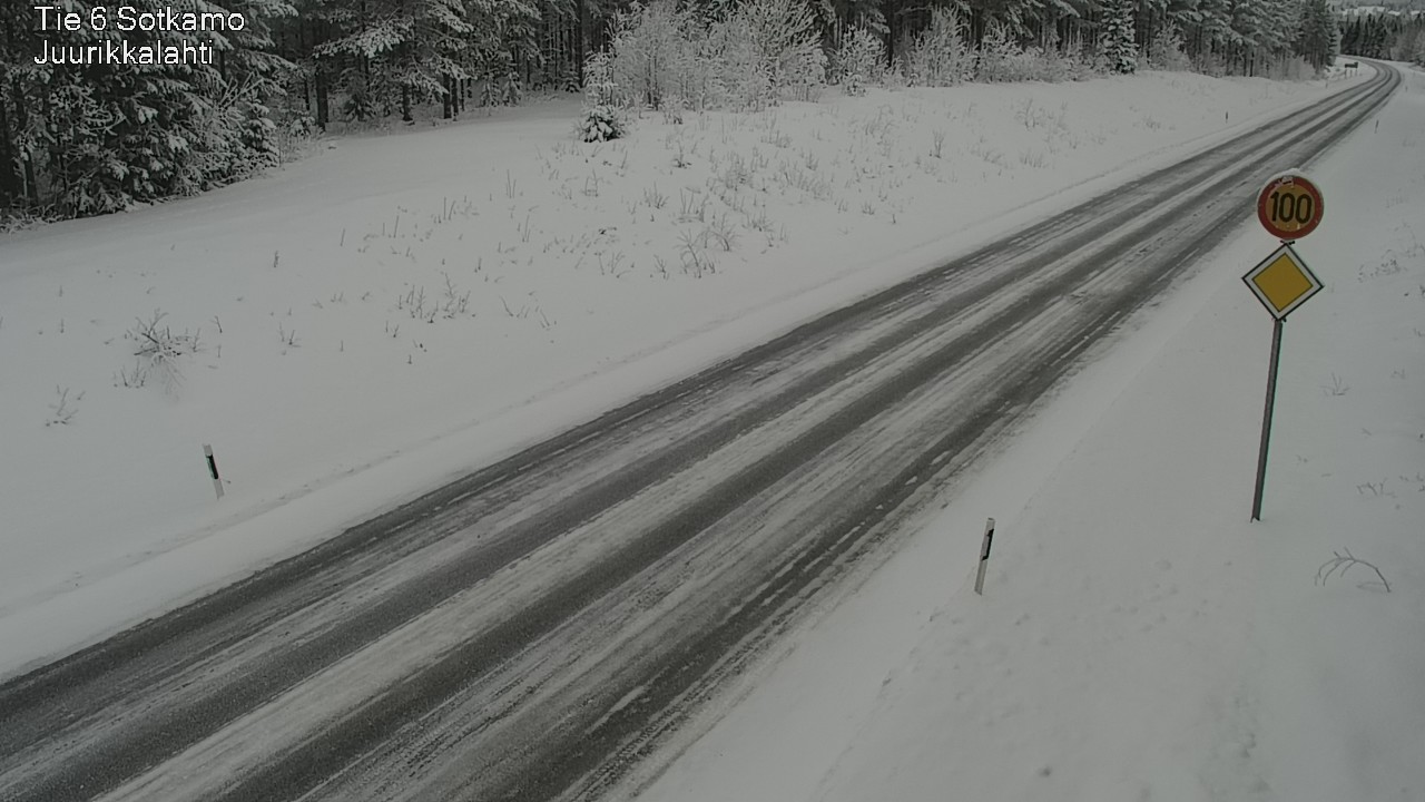 Weather Camera Image Väg 6 Sotkamo, Juurikkalahti, Sotkamo, Kainuu