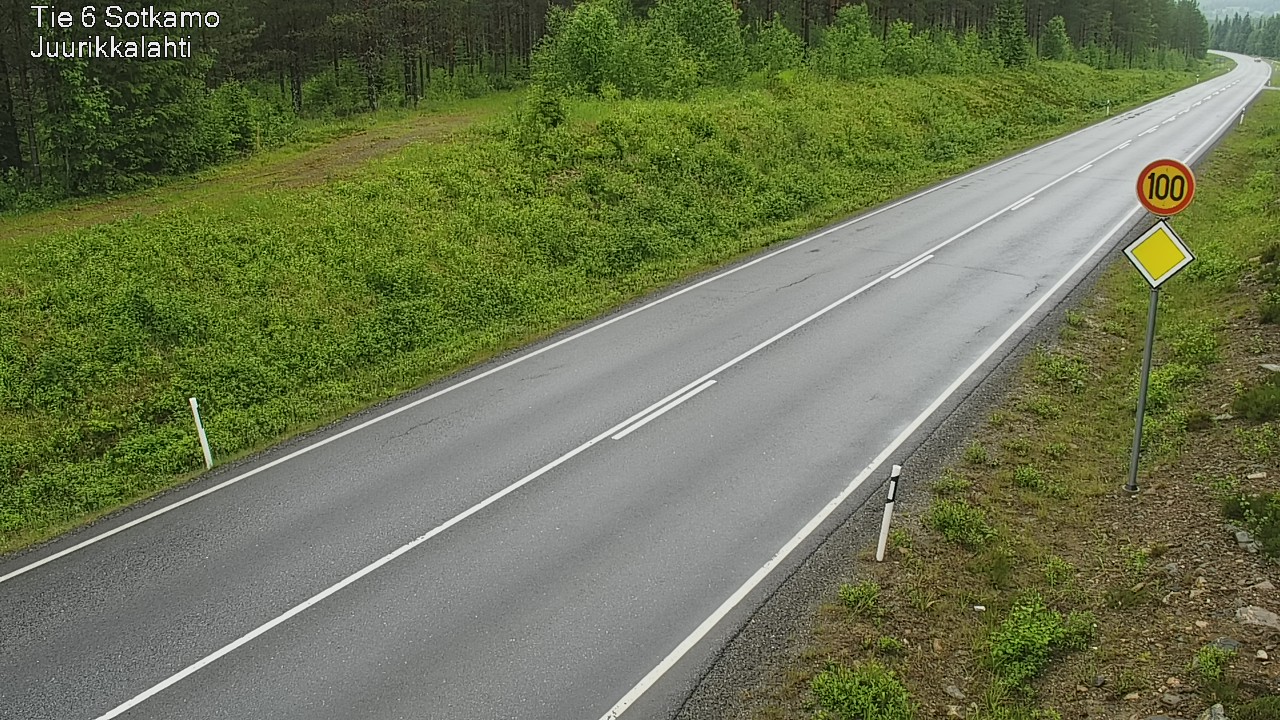 Kelikamerat Kuva Tie 6 Sotkamo, Juurikkalahti, Sotkamo, Kainuu