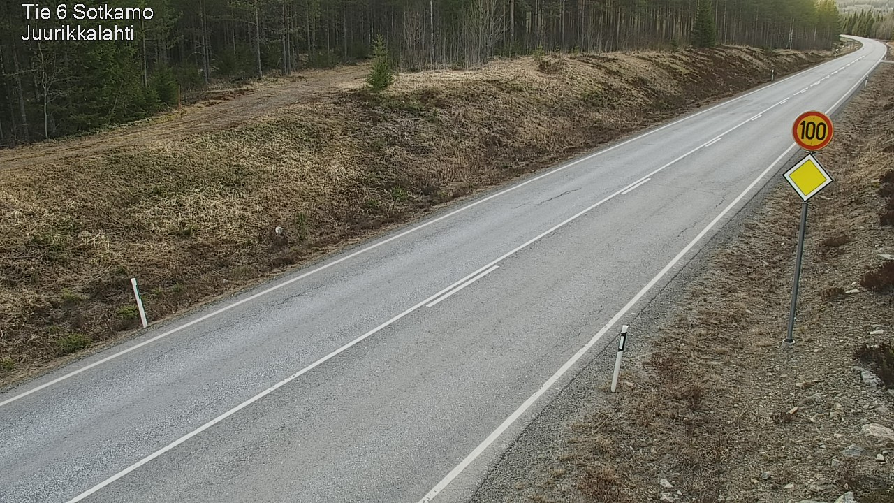 Kelikamerat Kuva Tie 6 Sotkamo, Juurikkalahti, Sotkamo, Kainuu