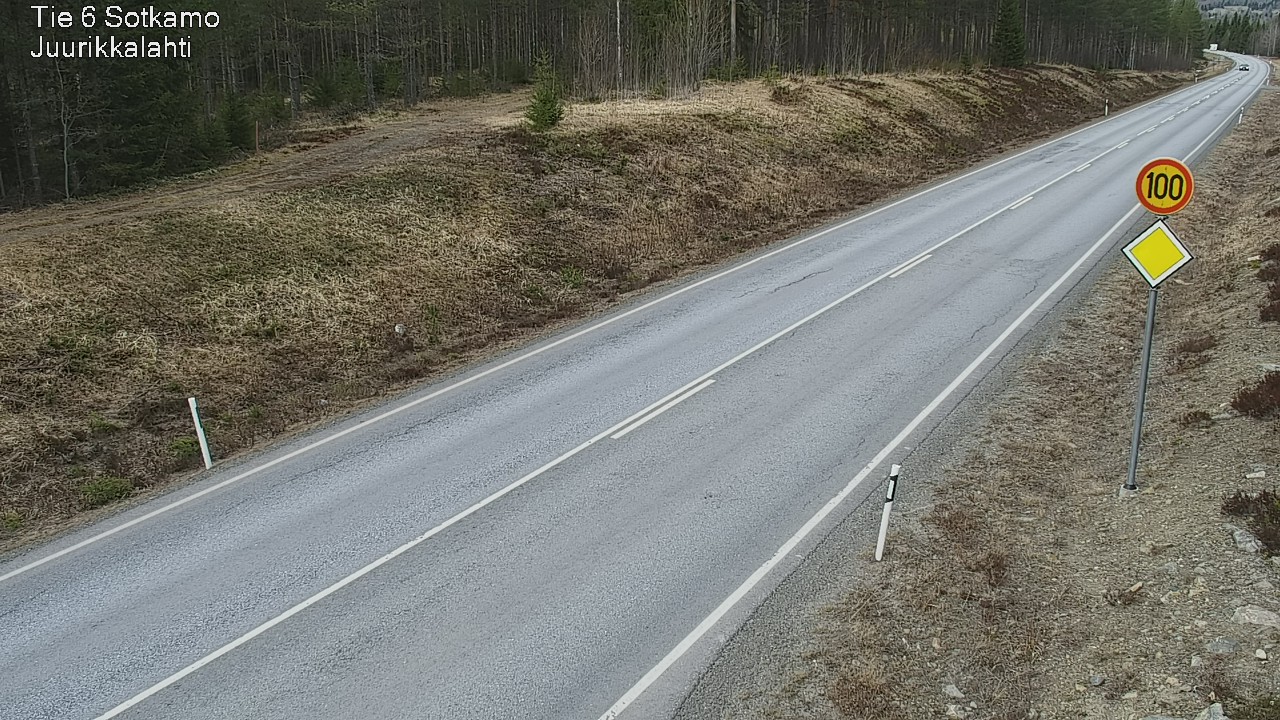 Kelikamerat Kuva Tie 6 Sotkamo, Juurikkalahti, Sotkamo, Kainuu