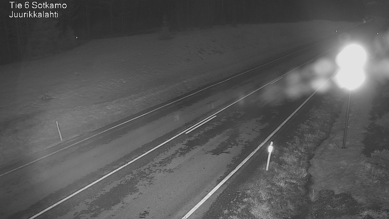 Weather Camera Image Väg 6 Sotkamo, Juurikkalahti, Sotkamo, Kainuu