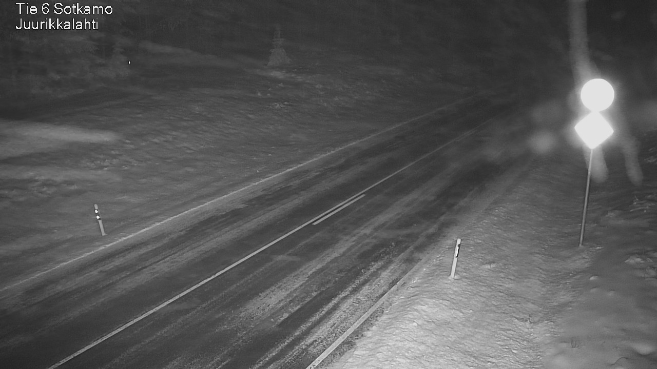 Weather Camera Image Väg 6 Sotkamo, Juurikkalahti, Sotkamo, Kainuu