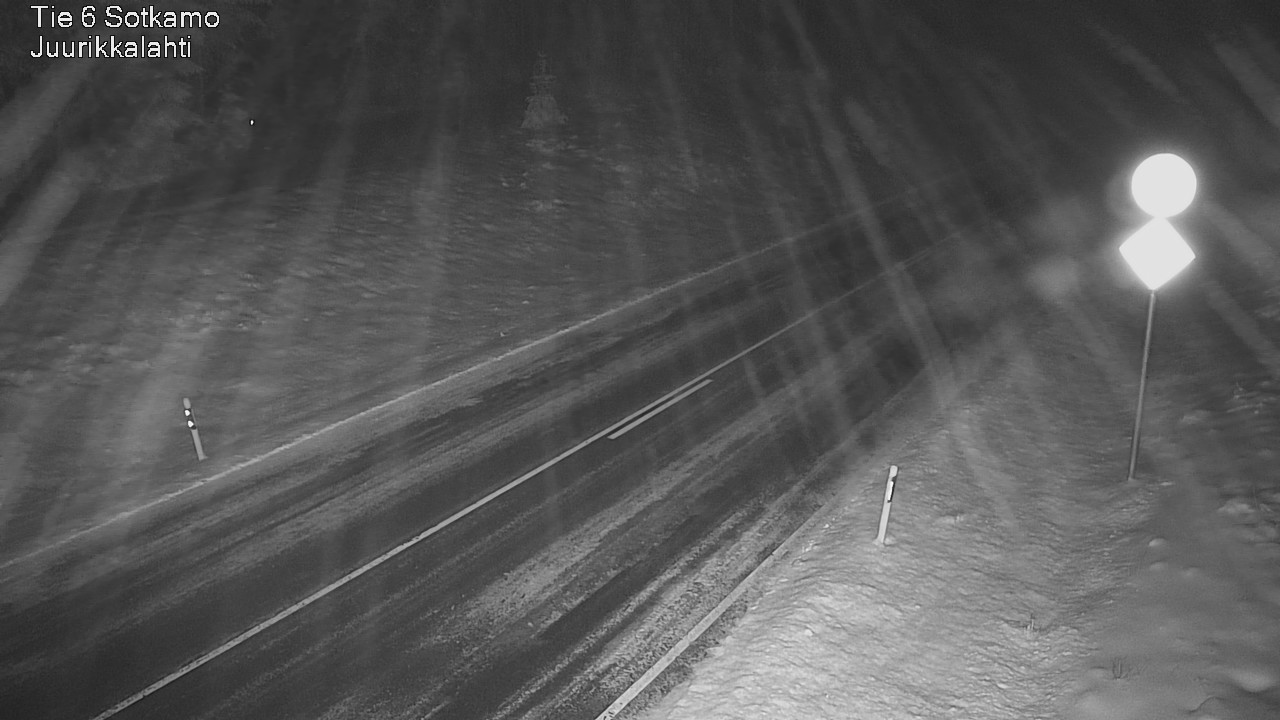 Weather Camera Image Väg 6 Sotkamo, Juurikkalahti, Sotkamo, Kainuu